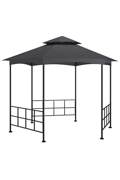 Concept Pavilion cu pereți laterali, antracit, 3,1x2,7 m