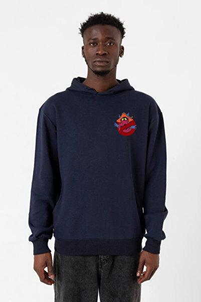 Tshirthane He Man Ghostmasters Логотип Синій Чоловічий 3-шаровий Капюшон