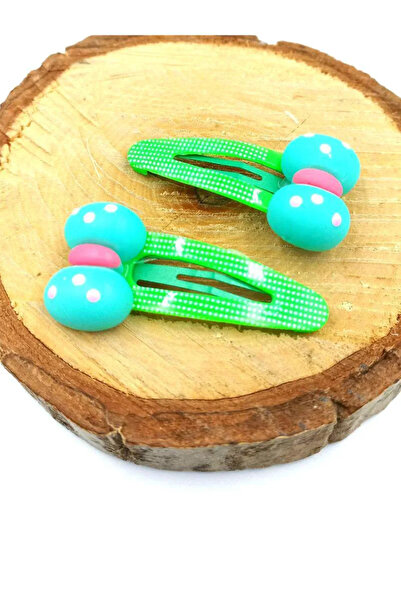 Monalisa Home Green Color Figured Snap Children's Buckle