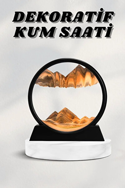 Kanonik Education طاولة رملية مستديرة مزخرفة باللون الأزرق مقاس 7 بوصات، زخرف...