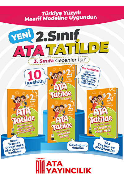 Ata Yayıncılık 2. Sınıf Ata Tatilde Setimiz