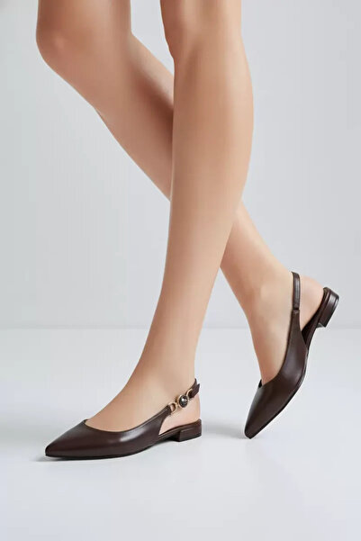 Alphus فوليكس فلات بتفاصيل أكسسوارات للنساء الأنيقات حذاء مسطح