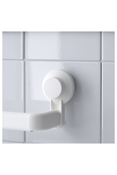 IKEA Beyaz Vantuzlu Banyo Askılık