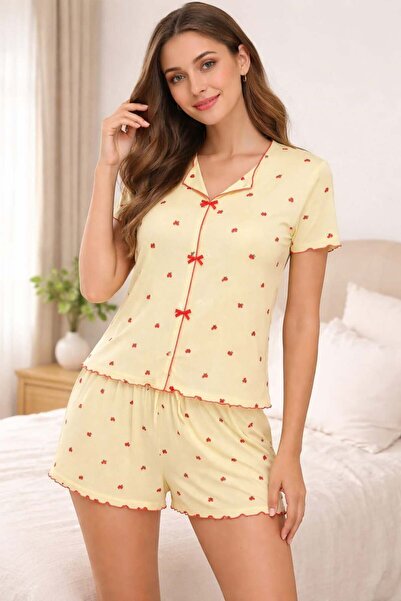 Pemilo Women's 01654 Camisole Shorts Pajama Set