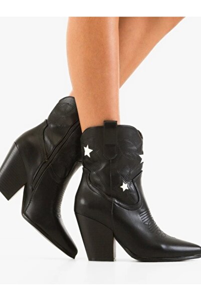 ADAMODA.RO Ghete de damă cu toc până la gleznă