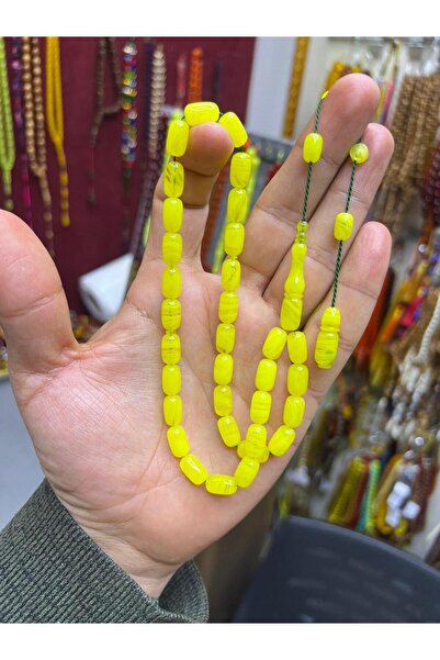 MİRAYPAZARLAMA سبحة من حجر العنبر الناري خاصة لعيد الحب