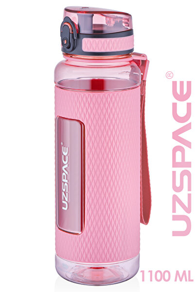 Uzspace 1100 ml Mega Large Size Tritan Water Bottle with Silicone Protection ...