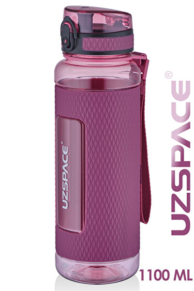Uzspace 1100 ml Mega Large Size Tritan Water Bottle with Silicone Protection ...