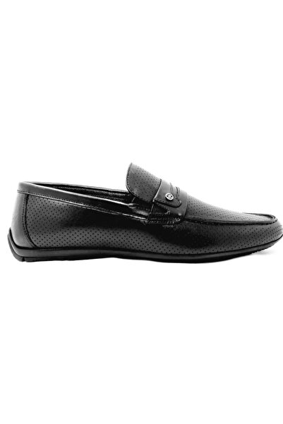 MARCOMEN 152-17028 Black Men's Casual Loafer Shoes