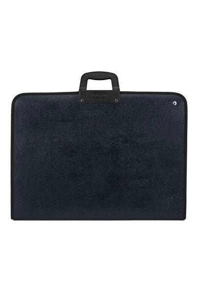 Gözde Proje 35x50 cm (40x55 cm) Resim - Proje Çantası Siyah