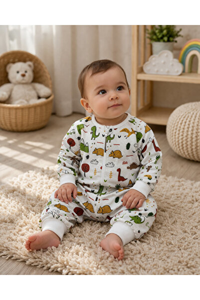 RUKİYE YAVUZ Pamuk Pazen Cotton Flannel Winter Long Sleeve Baby Kids Sleeping...