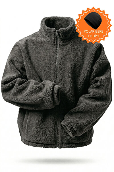 GHASSY CO. Men's Heat Thermal Underwear Outer Sherpa Autumn Winter Full Zip P...