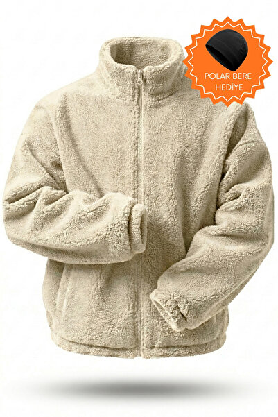 GHASSY CO. Men's Heat Thermal Underwear Outer Sherpa Autumn Winter Full Zip P...