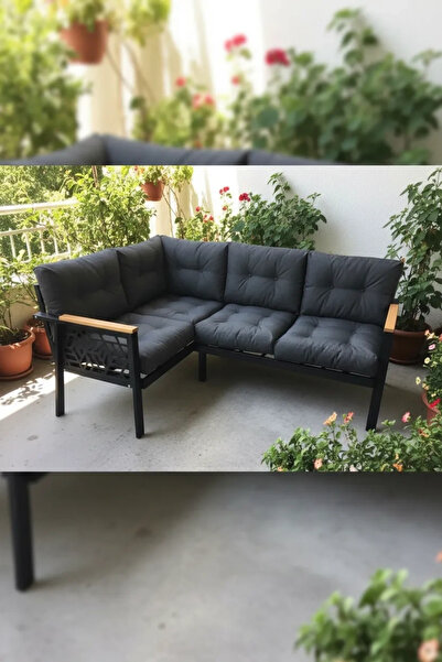 adımshops Miami melisa 2+2 Köşe Yön değiştirilebilir Koltuk Takımı Balkon-bah...