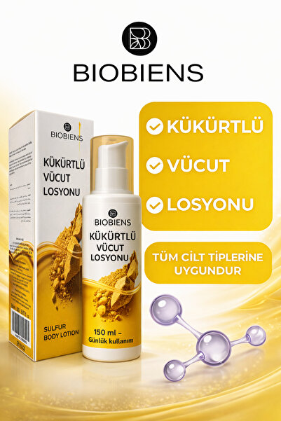 Biobiens Kükürtlü Vucut Losyonu