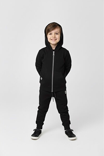 Mnk Baby&Kids Σετ αθλητικής φόρμας για αγόρια με φερμουάρ με κουκούλα ελαφρύ ...