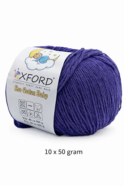 Oxford İplik 10 قطع من خيوط القطن الصديقة للبيئة للأطفال - خيوط قطنية رفيعة -...