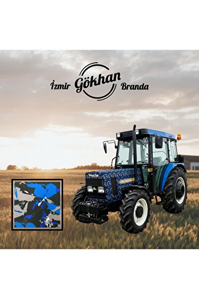 Gökhan Branda New Holland 65/56S Mavi Kabinli Basamak Önü Camlı Ön Kaporta Kı...