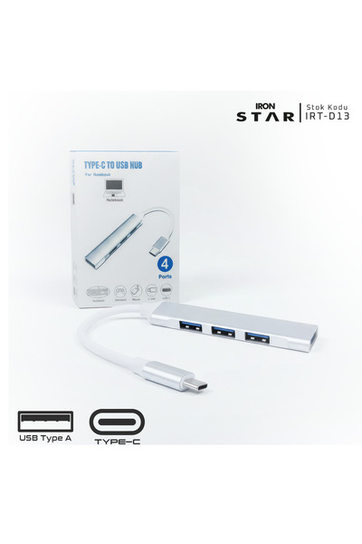 IRONSTAR type-c hub - hub - typec-c usb çoklayıcı - çevirici - dönüştürücü - 2.0