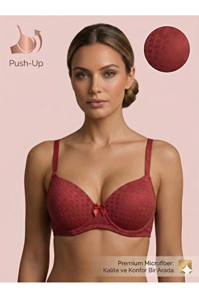 Lavint Homewear Σουτιέν JAKAR Με σχέδιο MICRO SILICONE BAL Με μπανέλα R POPPY...