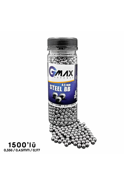 SAVEX Gmax Çelik Bilye 4.5 mm (1500'lü)