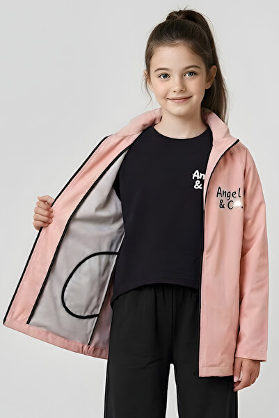 Angel&Co. Girls Clothing Αδιάβροχο παλτό για κορίτσια με προστασία από τον άν...