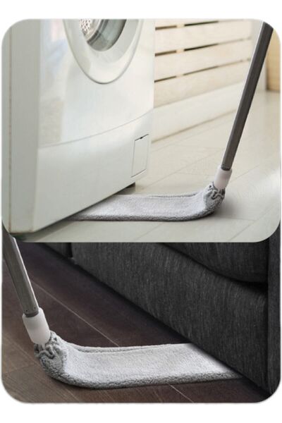 Swallow Esnek Toz Alma Aparatı Mop Sap Bez Ulaşılması Zor Alanlar Için