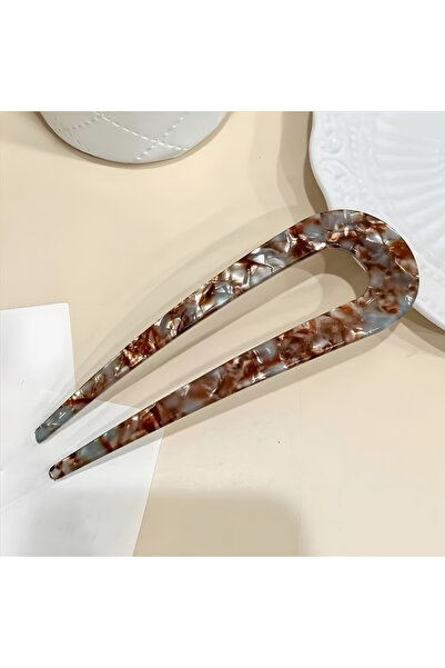 MAHLA دبوس شعر أخضر، مشبك شعر، كانزاشي، مشبك كوري