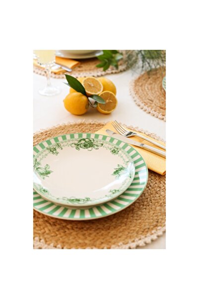 Somnia Mint Garden 20 Cm Porselen Pasta Tabak