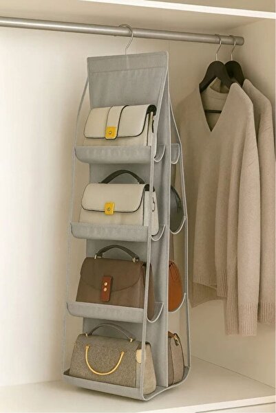 HERA CONCEPT 8 Pocket Bag Organizer Anthracite