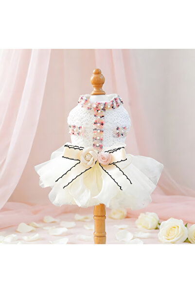 MAHLA Νυφικό φόρεμα για σκύλους και γάτες