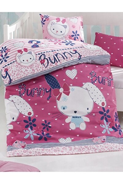 Yer 100% Cotton Ranforce Baby Duvet Cover Set