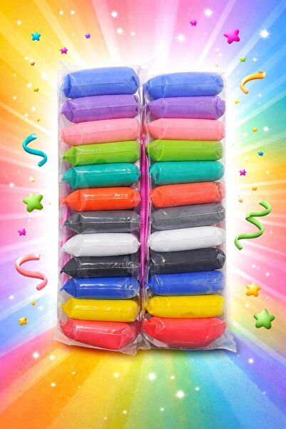 12 colors air dry clay ozankil Air-Drying Clay Modeling Air Clay 24-Pack