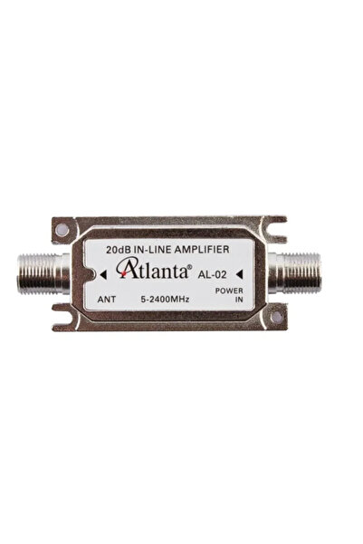 Atlanta AL-02 AL02 Sinyal Hat Yükseltici Güçlendirici Line Amplifier (20 dB)