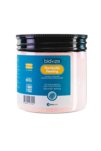 BİDOZE Partiküllü Vücut Peelingi 500 Ml | Kolajen ve E Vitamini Destekli Arın...