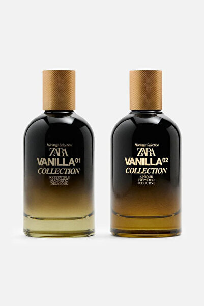 Zara VANILLA COLLECTION 01+ VANILLA COLLECTION 02 EDP 2 X100 M