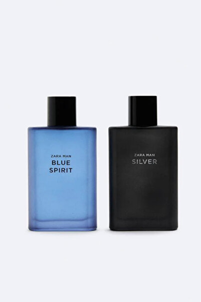Zara MAN SILVER + MAN BLUE SPIRIT EAU DE TOILETTE 2 X 90 ML indirimsehri