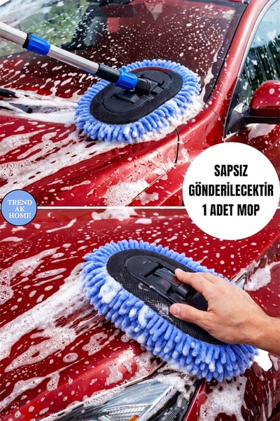 Canderel Microfiber Multifunctional Glass Window Auto Car Wash Cleaning Brush...