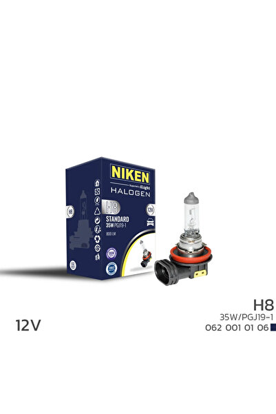Niken 12V H8 35W Halojen Ampul