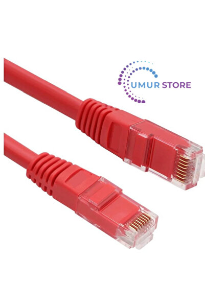 Universal NP611B-R-5.0 Cat6 5.0mt كابل التصحيح Utp الأحمر