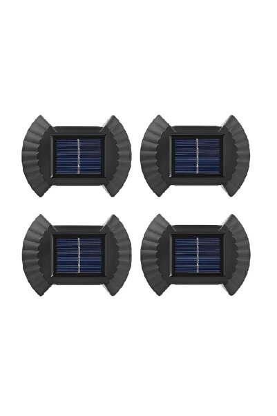 divendi-ro Set de 4 lămpi solare de perete pentru exterior, pentru iluminare ...