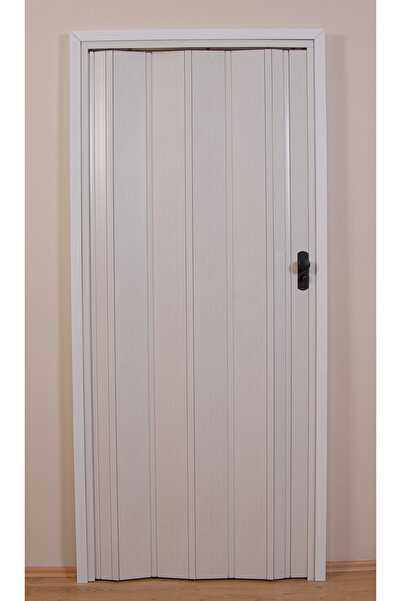 DEKORAKS Akordeon Kapı, Akağaç Ahşap Desenli 72x200 cm