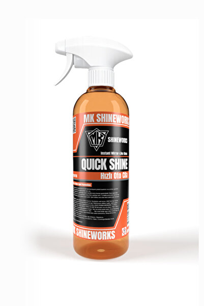 MK SHINEWORKS QUICKSHINE Seramik Katkılı Hızlı Cila Wax Nano Boya Koruma Isla...