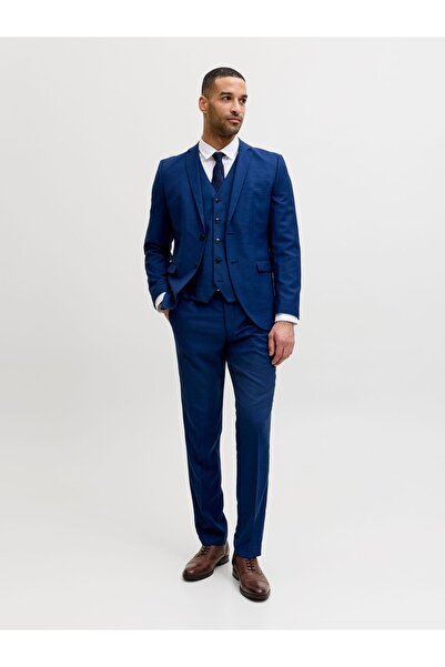 Jack & Jones Jednoradové sako a nohavice JPRSOLARIS slim fit oblek