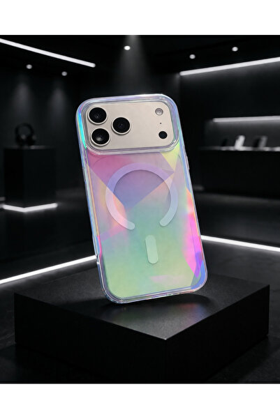 EskilikShop Yeni Sezon SADECE İPHONE 17 PROMAX UYUMLU Prizma Hologramlı Premi...