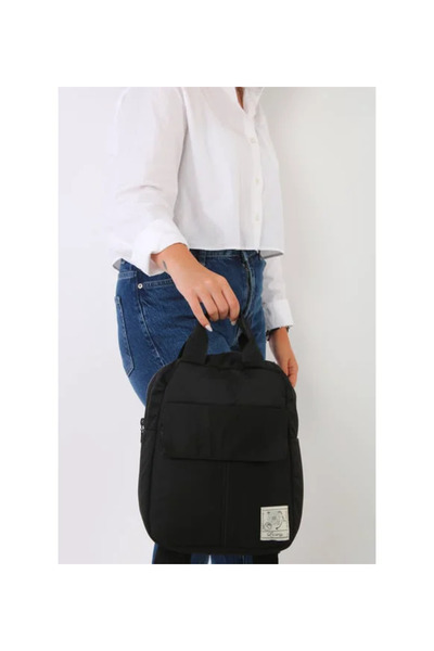 Monalisa Home Siyah Unısex ESSENTIAL Sırt Çantası