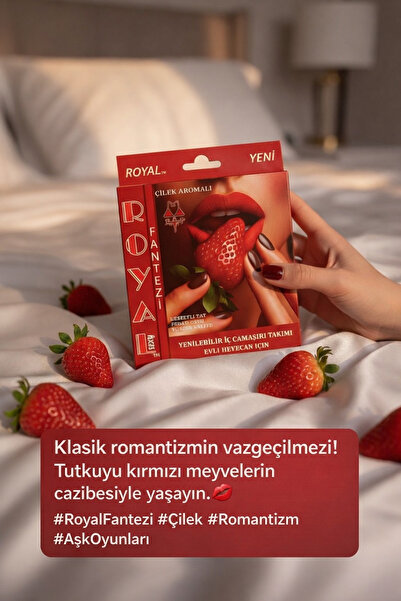 Royal Kadın MEYVE AROMALI İÇ ÇAMAŞIRI TAKIMI