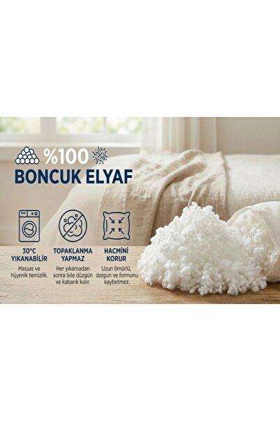 Pratic Home 1 KG 1. Kalite Saf Boncuk Silikon Elyaf