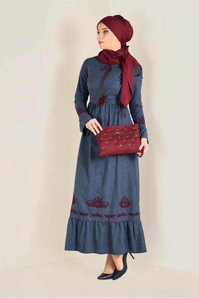 Alvina BAĞCIKLI ELBİSE 4680