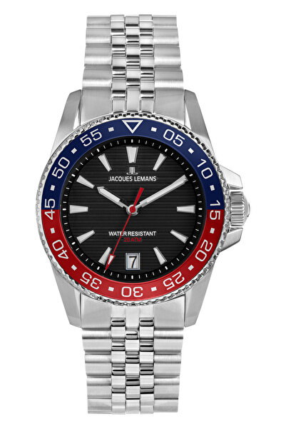 Jacques Lemans 1-2205K Liverpool Diver Men's Watch